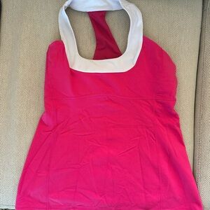 lululemon athletica Pink Halter Tank Top